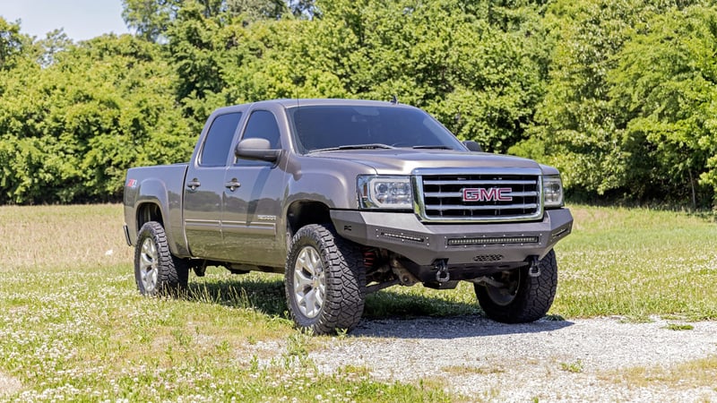 RC Front Bumper | Fabricated | Prerunner | LED | GMC Sierra 1500 2WD/4WD (07-13) (manufacturer page)