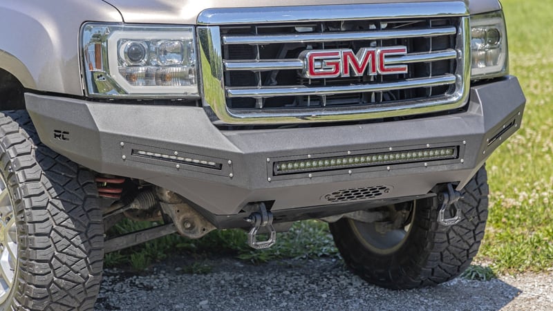 RC Front Bumper | Fabricated | Prerunner | GMC Sierra 1500 2WD/4WD (2007-2013) (manufacturer page)