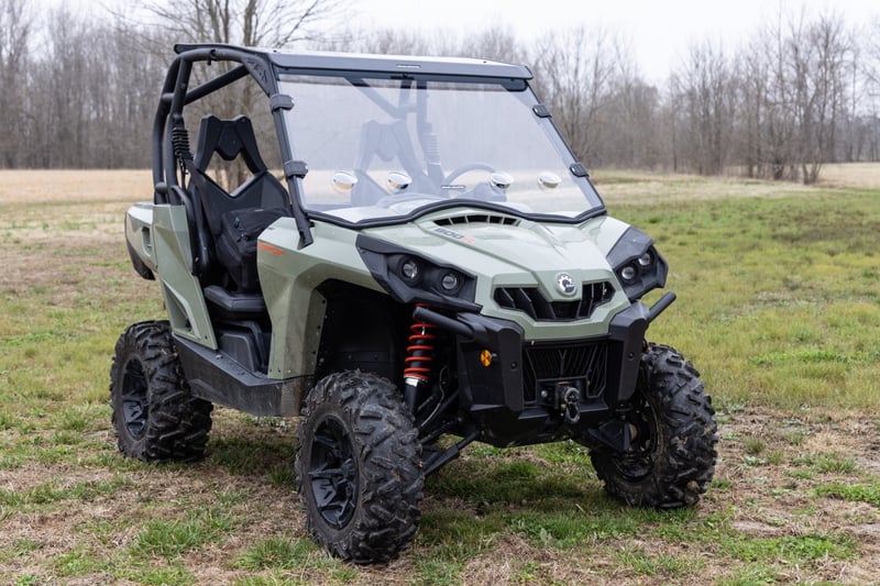 RC Vented Full Windshield | Scratch Resistant | Can-Am Commander Max 1000 (manufacturer page)