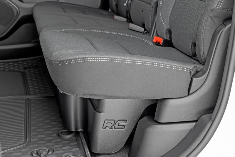 RC Under Seat Storage | Double Cab | Ram 1500 2WD/4WD (2019-2026) (manufacturer page)