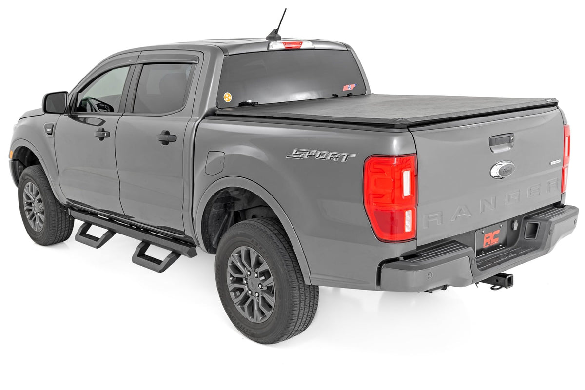 SRX2 Adjustable Aluminum Steps | Ford Ranger 2WD/4WD (2019-2026) - Steps & Runningboard (Image 2 of 6)