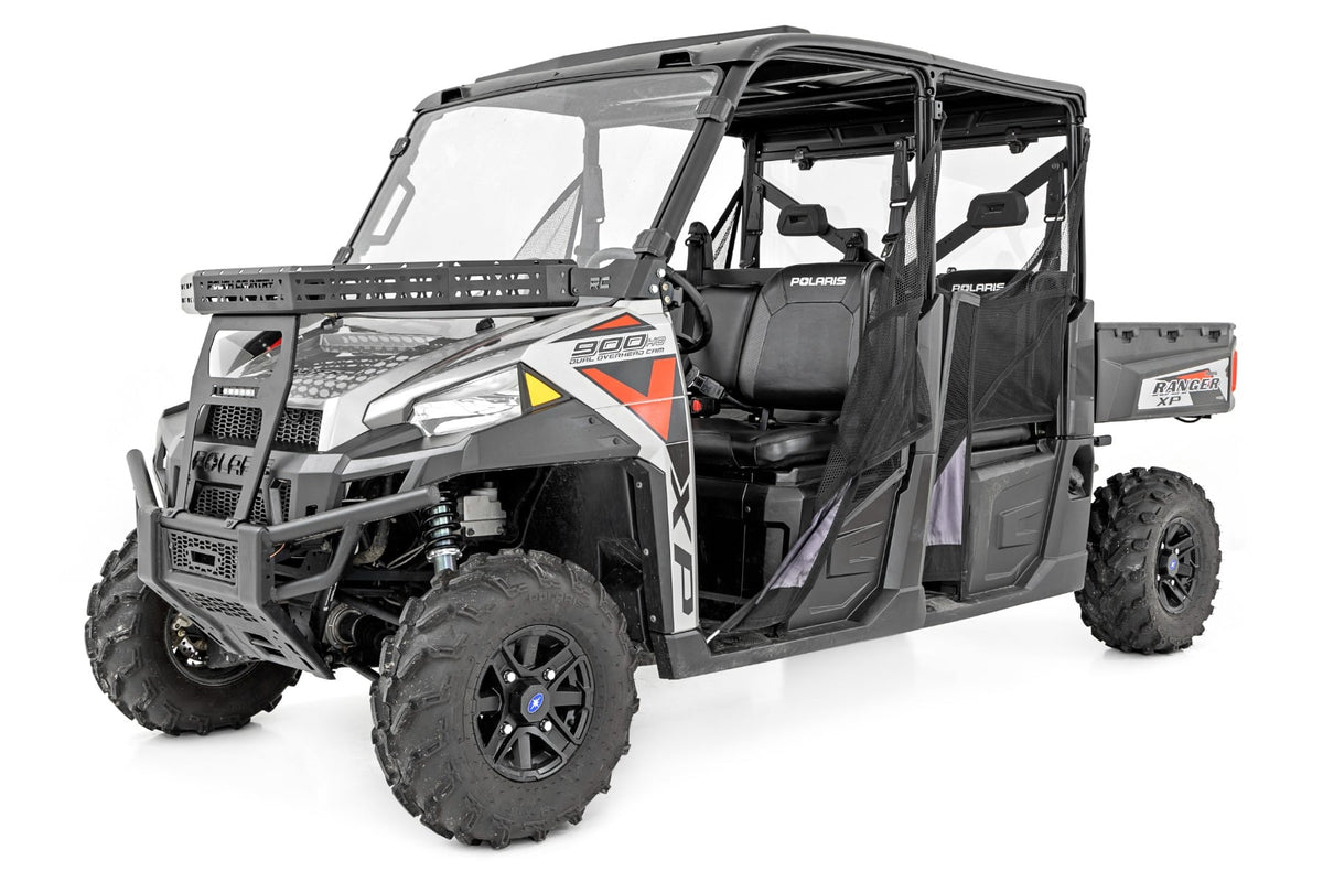 Front Cargo Rack | 6" Black Slimline | Polaris Ranger XP 900/Ranger XP 1000 - Cargo Management (Image 4 of 6)