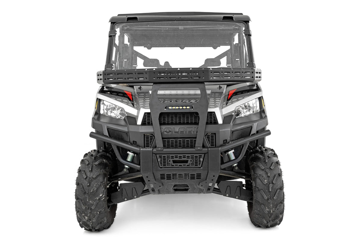 Front Cargo Rack | 6" Black Slimline | Polaris Ranger XP 900/Ranger XP 1000 - Cargo Management (Image 5 of 6)