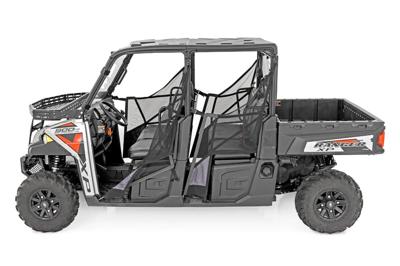 RC Front Cargo Rack | 6" Black Slimline | Polaris Ranger XP 900/Ranger XP 1000 (manufacturer page)