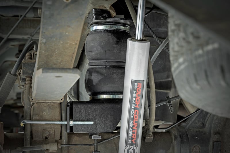 RC Air Spring Kit w/compressor | Wireless Controller | Ford F-250/F-350 Super Duty (05-16) (manufacturer page)