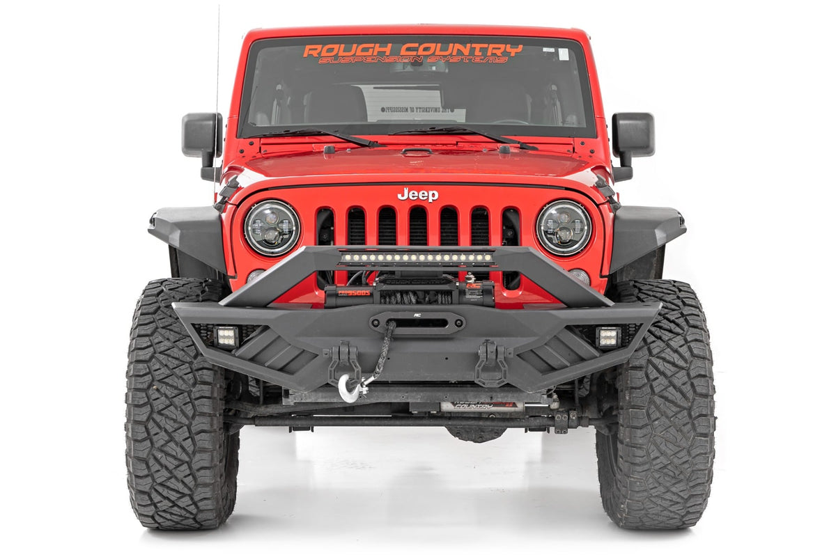 High Clearance LED Flat Fender Flare Kit | UV Treated | Jeep Wrangler JK (07-18) - Fender Flares (Image 2 of 6)