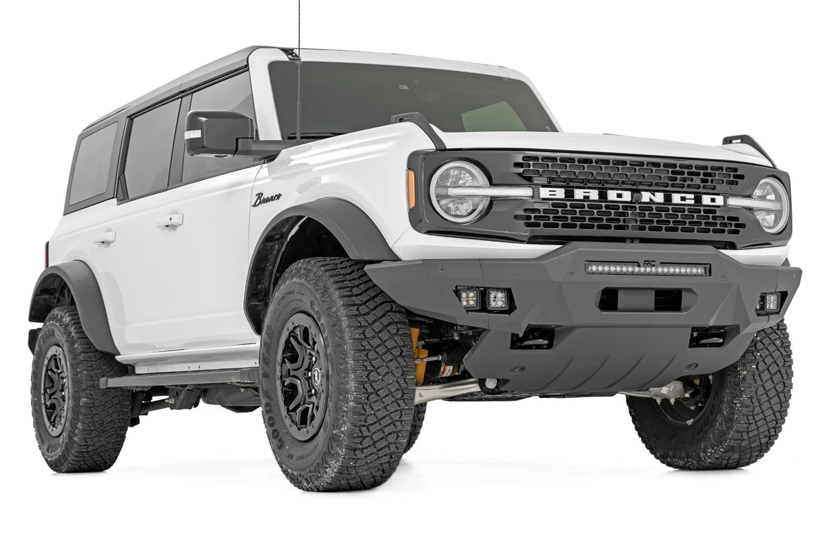 Front Bumper | Modular | Full Wings | Flood | Fog | Ford Bronco 4WD (21-26) - Bumpers (Image 3 of 6)