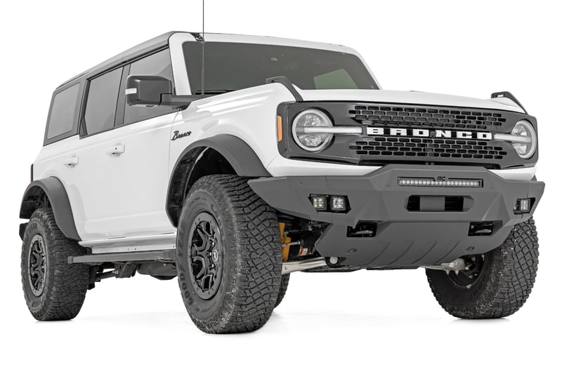 RC Front Bumper | Modular | Full Wings | Amber DRL | Ford Bronco 4WD (2021-2026) (manufacturer page)
