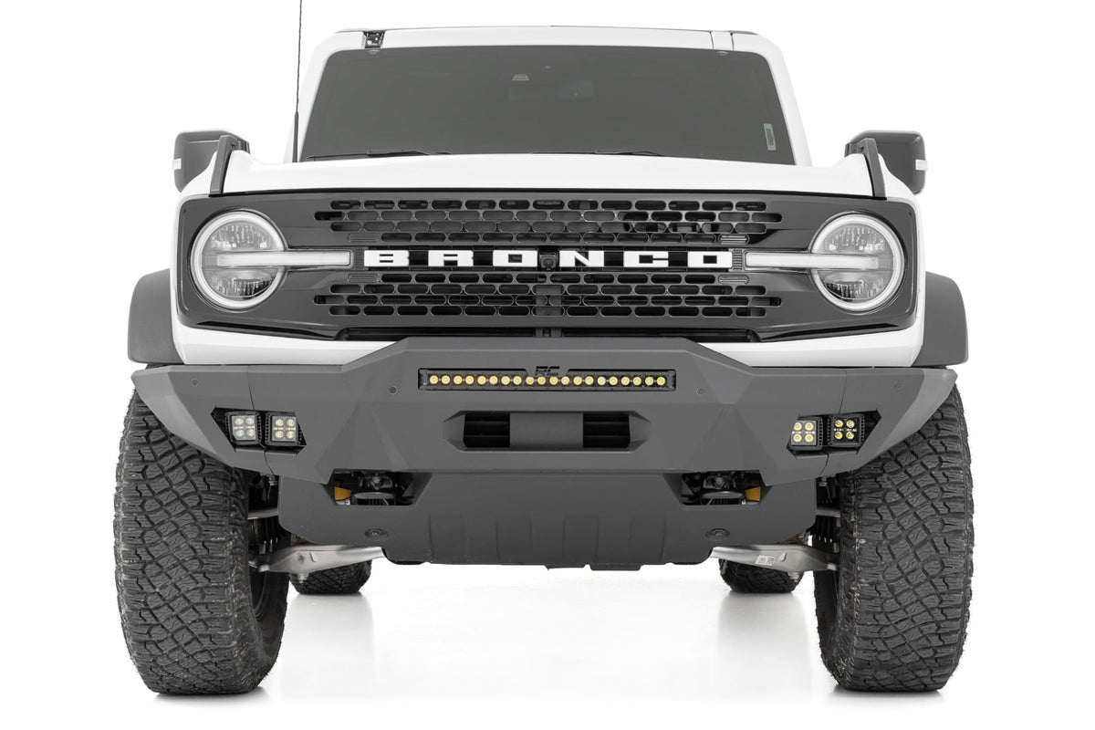 Front Bumper | Modular | Full Wings | Flood | Fog | Ford Bronco 4WD (21-26) - Bumpers (Image 2 of 6)