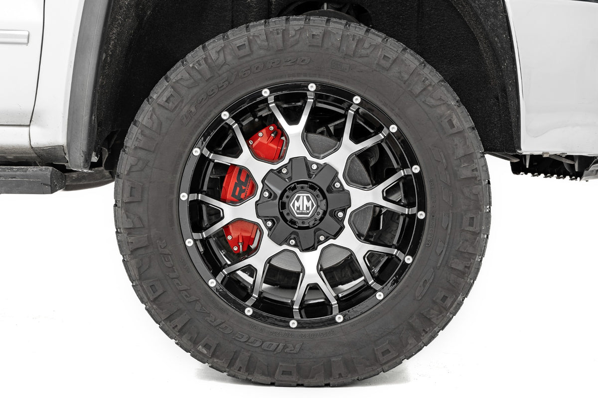 Caliper Covers | Front and Rear | Red | Chevy/GMC 1500 (14-18 & Classic) - Misc 25% (Image 4 of 6)