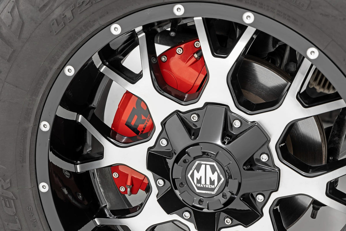Caliper Covers | Front and Rear | Red | Ford F-250 Super Duty 2WD/4WD (13-22) - Misc 25% (Image 2 of 6)