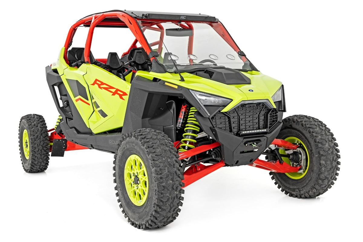 Vented Full Windshield | Scratch Resistant | Polaris RZR Turbo R - Windshields (Image 3 of 6)