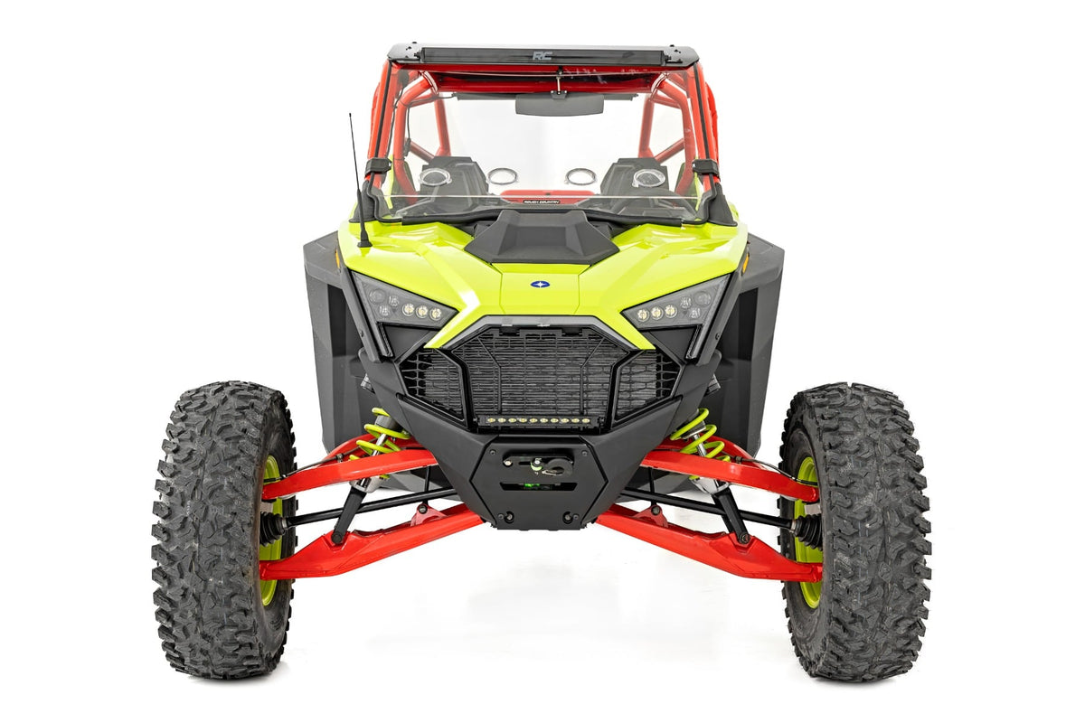 Vented Full Windshield | Scratch Resistant | Polaris RZR Turbo R - Windshields (Image 4 of 6)