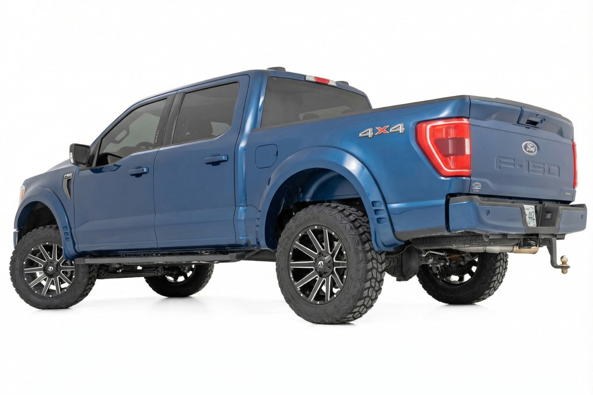 SF1 Fender Flares | B3 Atlas Blue | Ford F-150 2WD/4WD (2021-2026) - Fender Flares (Image 3 of 6)