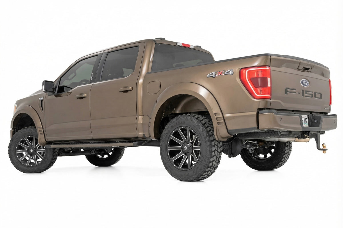Rough Country F-F320210A-LJ SF1 Fender Flares | LJ Darkened Bronze | Ford F-150 2WD/4WD (2021-2026) - Studio View 3