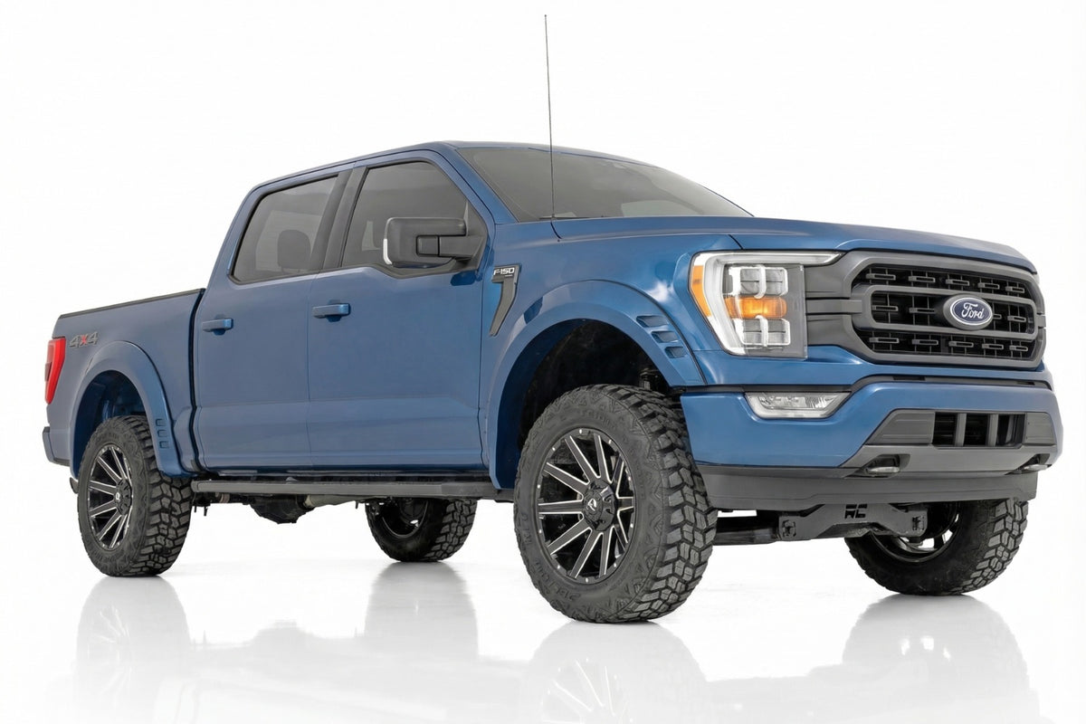 SF1 Fender Flares | B3 Atlas Blue | Ford F-150 2WD/4WD (2021-2026) - Fender Flares (Image 2 of 6)