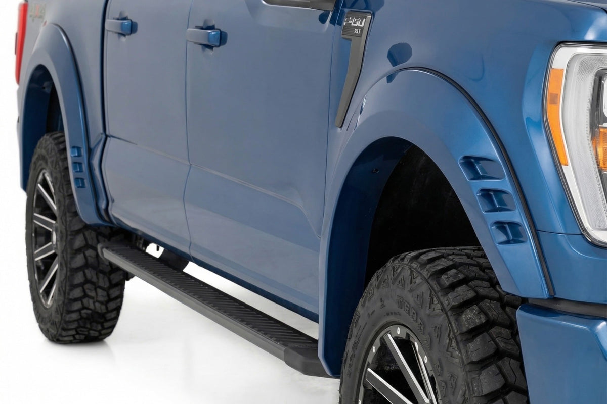 SF1 Fender Flares | B3 Atlas Blue | Ford F-150 2WD/4WD (2021-2026) - Fender Flares (Image 4 of 6)