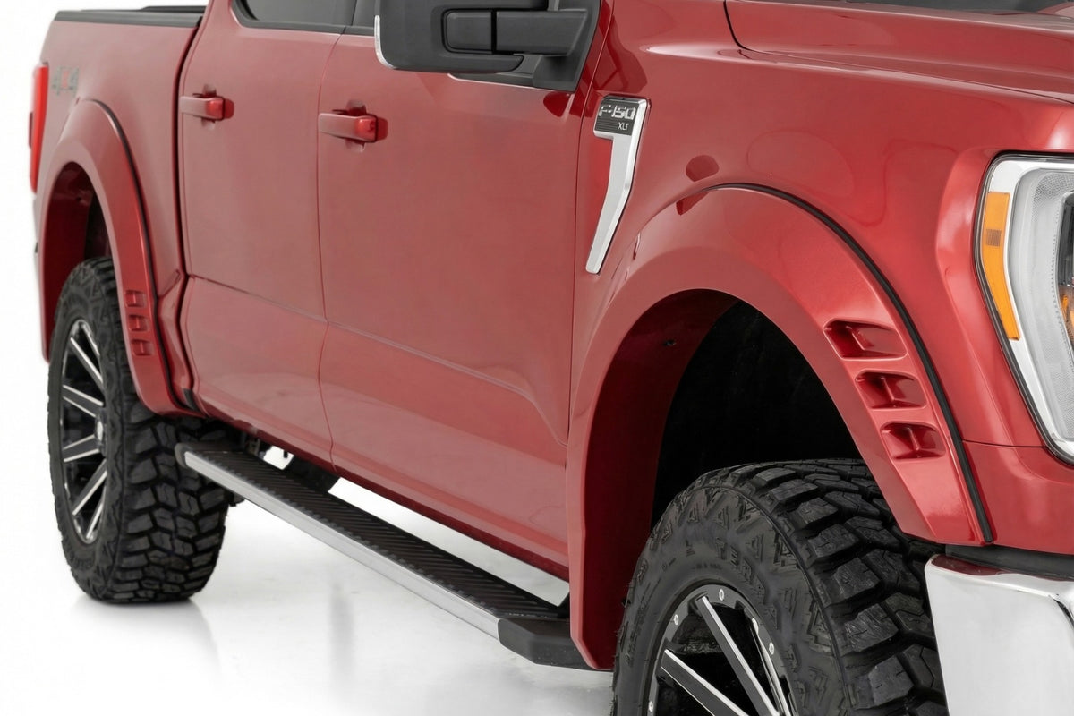 SF1 Fender Flares | EA Hot Pepper Red | Ford F-150 2WD/4WD (2021-2026) - Fender Flares (Image 4 of 6)