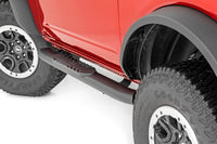 Oval Nerf Steps | 2-Door | Black | Ford Bronco (2 Door) 4WD (2021-2026) - Steps & Runningboard (Image 1 of 6)