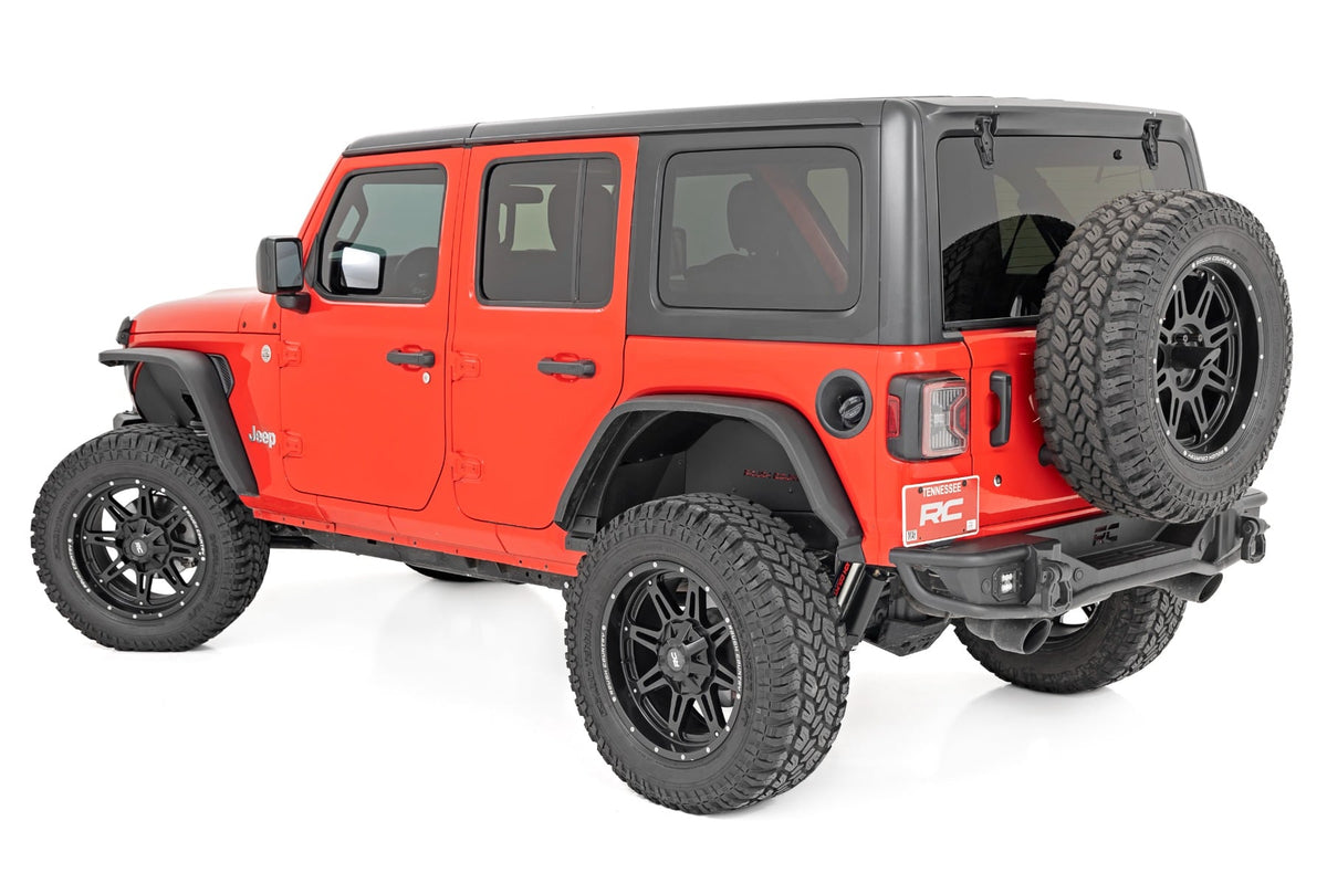 High Clearance LED Flat Fender Flare Kit | UV Treated | Jeep Wrangler JL (2018-2026) - Fender Flares (Image 5 of 6)