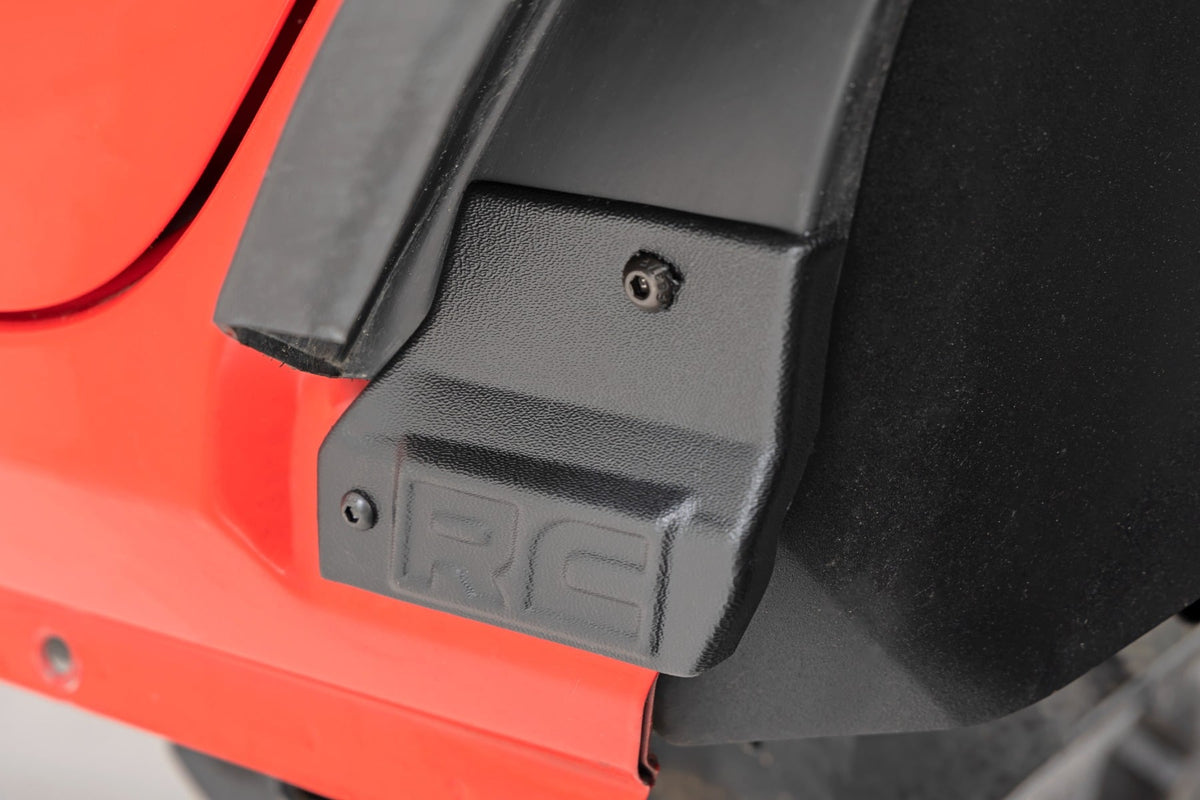 High Clearance LED Flat Fender Flare Kit | UV Treated | Jeep Wrangler JL (2018-2026) - Fender Flares (Image 6 of 6)