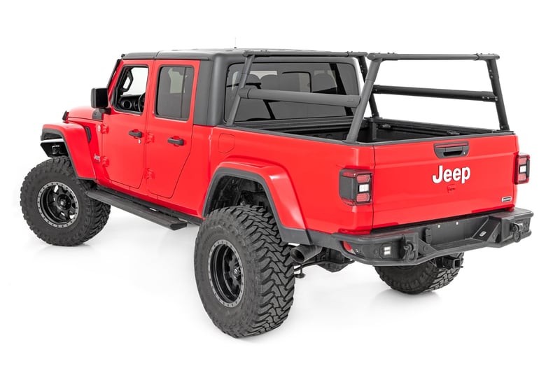 RC Bed Rack | Half Rack | Aluminum | Jeep Gladiator JT 4WD (2020-2026) (manufacturer page)