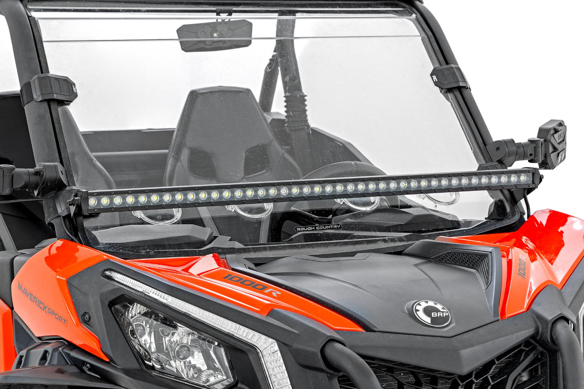 Rough Country 71211 40" LED Light Kit | Forward Facing | Can-Am Maverick Sport 1000R - Studio View 1