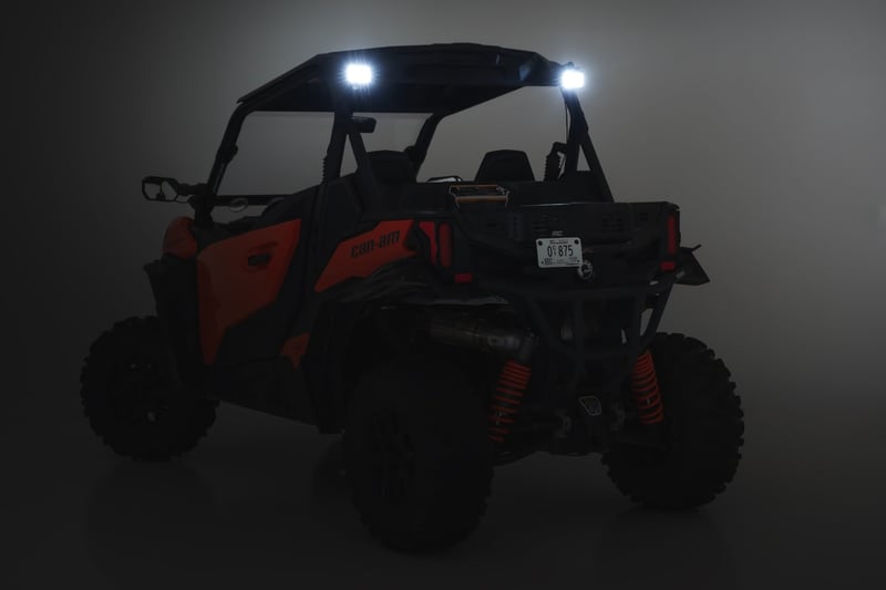 RC LED Light | Rear Mount | 2" Spectrum Pair | Can-Am Maverick Sport 1000R (manufacturer page)