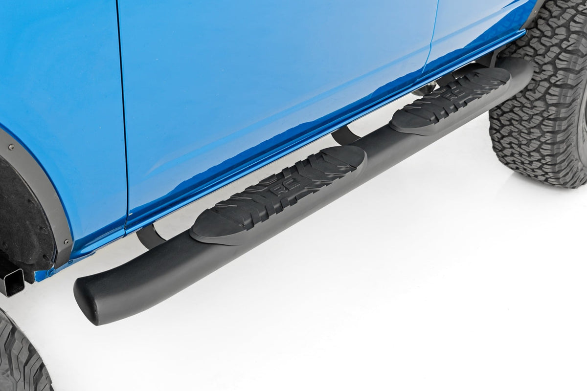 Oval Nerf Step | 4-Door | Black | Ford Bronco 4WD (2021-2026) - Steps & Runningboard (Image 2 of 6)
