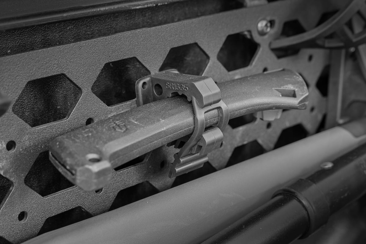 Rubber Molle Panel Clamp Kit | Universal | 1 3/4" - 2 1/2" | 1-Clamp - Cargo Management (Image 2 of 6)