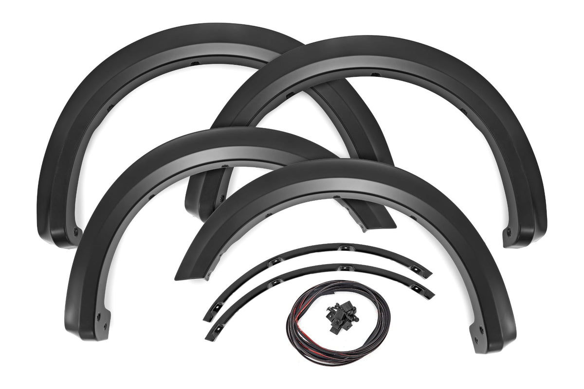 RC Sport Fender Flares | E7 Velocity Blue | Ford F-150 2WD/4WD (2021-2026) (manufacturer page)
