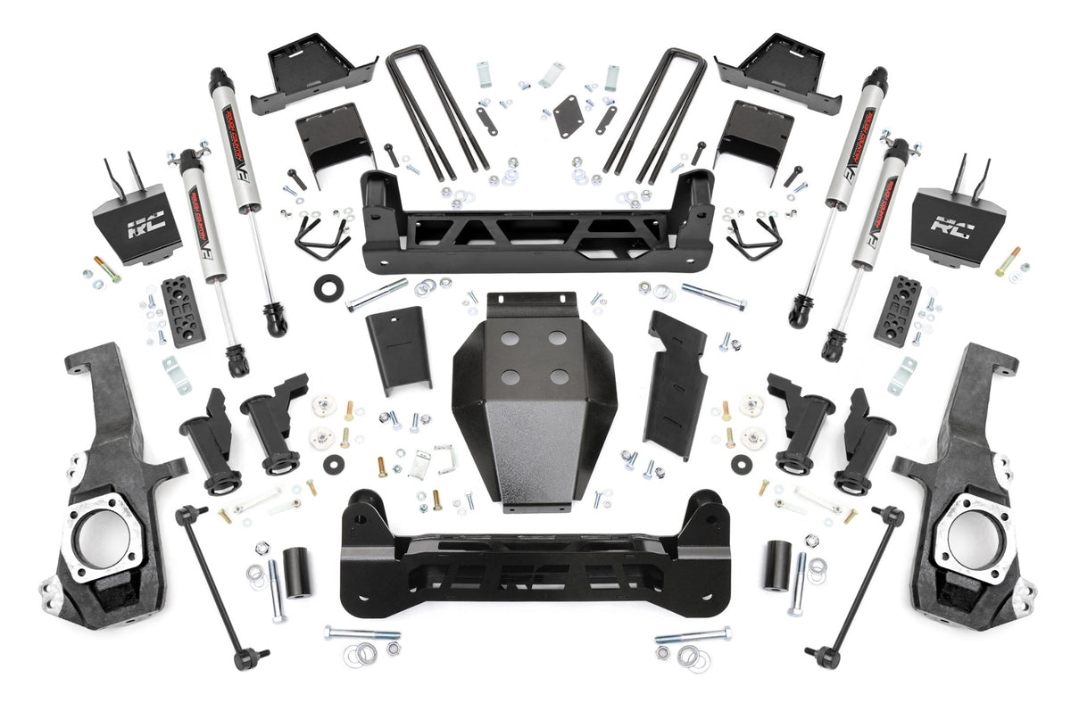 7 Inch Lift Kit | Torsion Drop | V2 | w/ Overloads | Chevy/GMC 2500HD/3500HD (20-26) - Susp Lift Kits 4wd (Image 1 of 6)