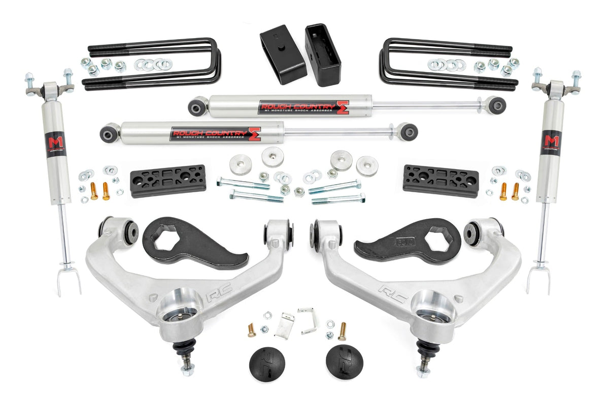 3 Inch Lift Kit | UCAs | M1 | w/ Overloads | Chevy/GMC 2500HD/3500HD (20-26) - Susp Lift Kits 4wd (Image 1 of 6)
