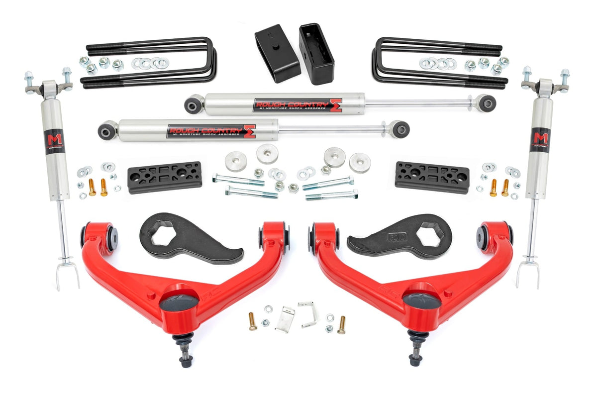 3 Inch Lift Kit | UCAs | M1 | w/ Overloads | Chevy/GMC 2500HD/3500HD (20-26) - Susp Lift Kits 4wd (Image 1 of 6)