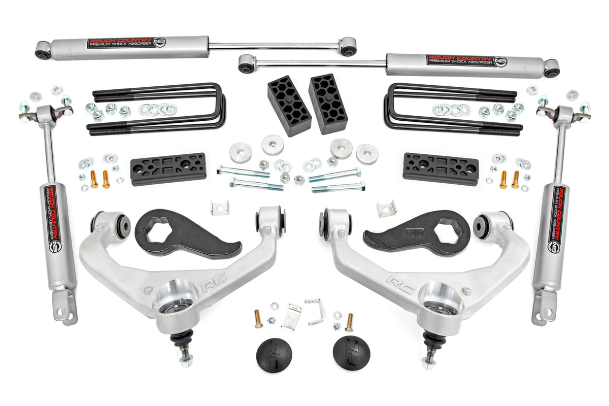 3 Inch Lift Kit | Chevy/GMC Sierra 3500 HD/Silverado 3500 HD 2WD/4WD (20-26) - Susp Lift Kits 4wd (Image 1 of 6)