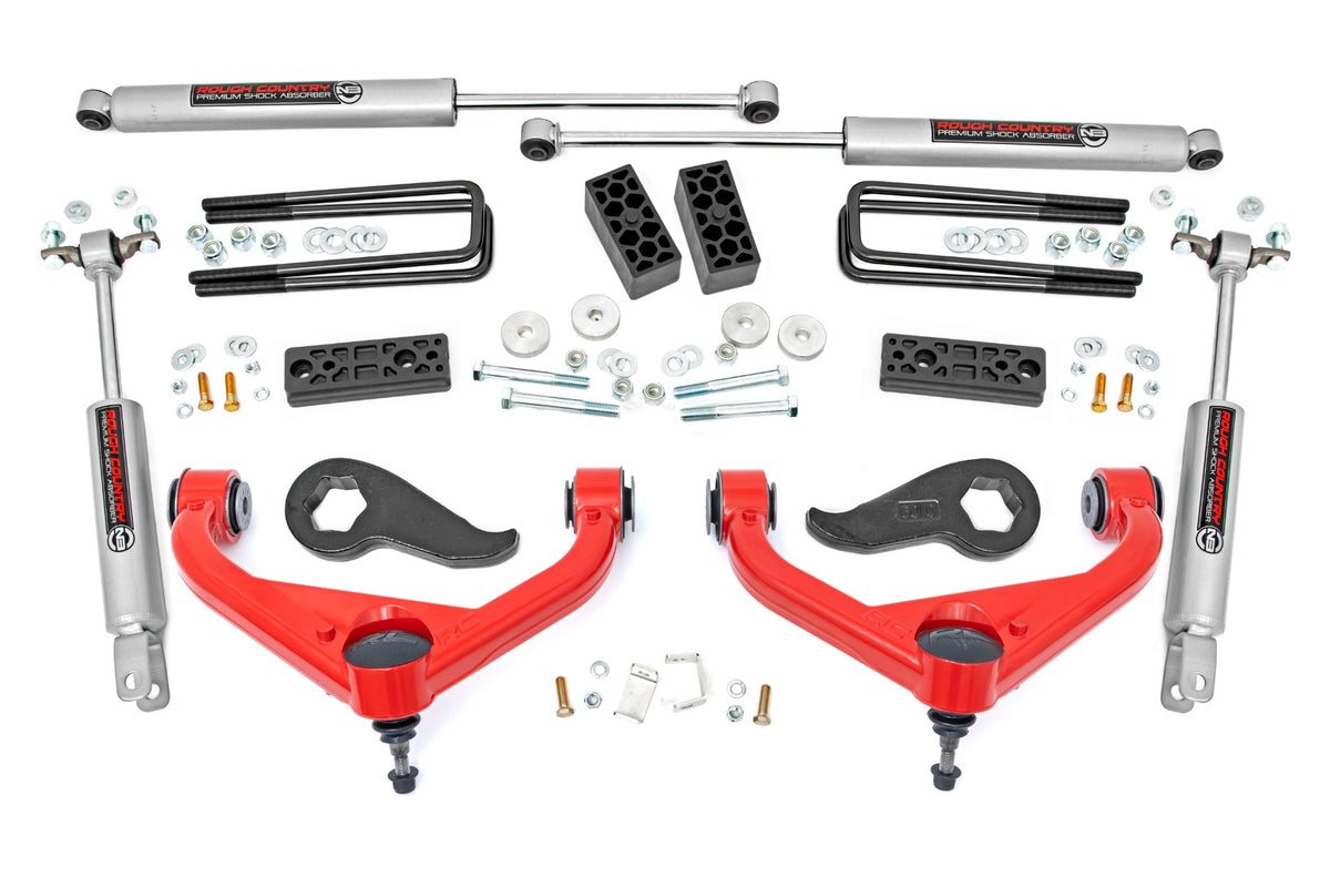 RC 3 Inch Lift Kit | Chevy/GMC Sierra 3500 HD/Silverado 3500 HD 2WD/4WD (20-26) (manufacturer page)