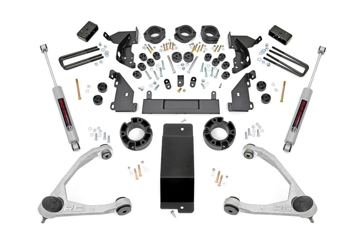 4.75 Inch Lift Kit | Combo | Cast Steel | Chevy/GMC 1500 (14-15) - Susp Lift Kits 4wd