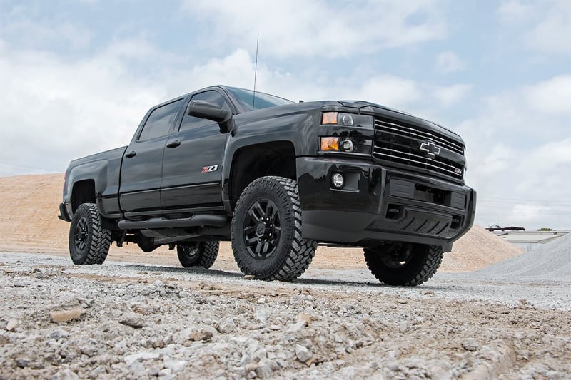 RC 3.5 Inch Lift Kit | V2 | w/ Overloads | Chevy/GMC 2500HD/3500HD (11-19) (manufacturer page)