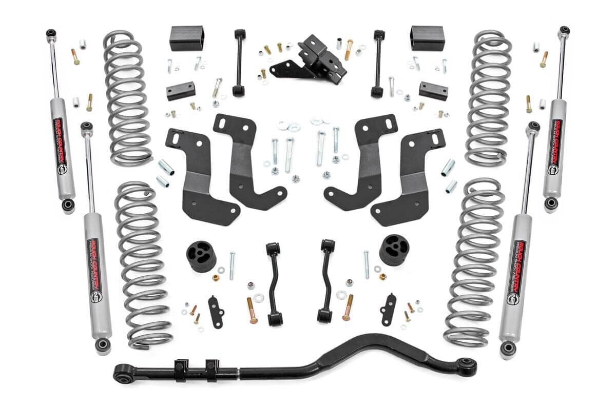 RC 3.5 Inch Lift Kit | C/A Drop | Stage 1 | M1R | Jeep Wrangler Unlimited (18-23) (manufacturer page)