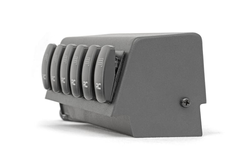 RC MLC-6 | Muliple Light Controller | Lower Dash | Jeep Wrangler JL/Wrangler Unlimited (18-26) (manufacturer page)