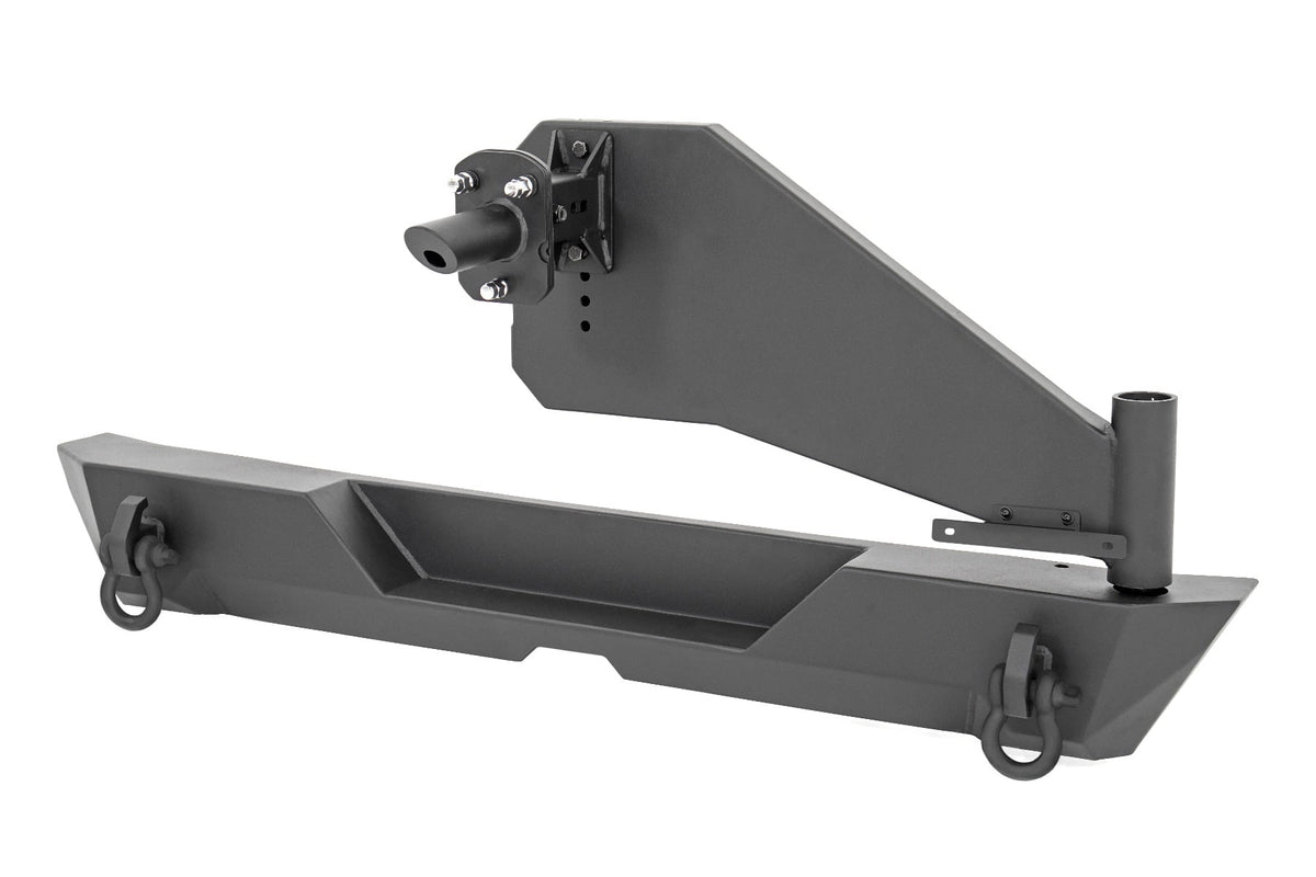 Rear Bumper | Trail | Tire Carrier | Jeep Wrangler JL (18-26)/Wrangler Unlimited (18-26) - Bumpers (Image 3 of 6)