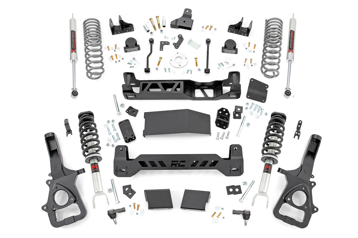 6 Inch Lift Kit | M1/M1 | Dual Rate Coils | Ram 1500 4WD (2019-2024) - Susp Lift Kits 4wd (Image 1 of 6)
