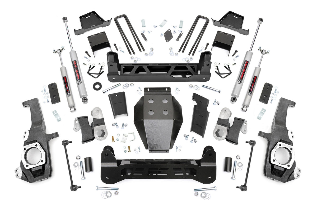 RC 7 Inch Lift Kit | NTD | Vertex Shocks | w/ Overloads | Chevy/GMC 2500HD/3500HD (20-26) (manufacturer page)