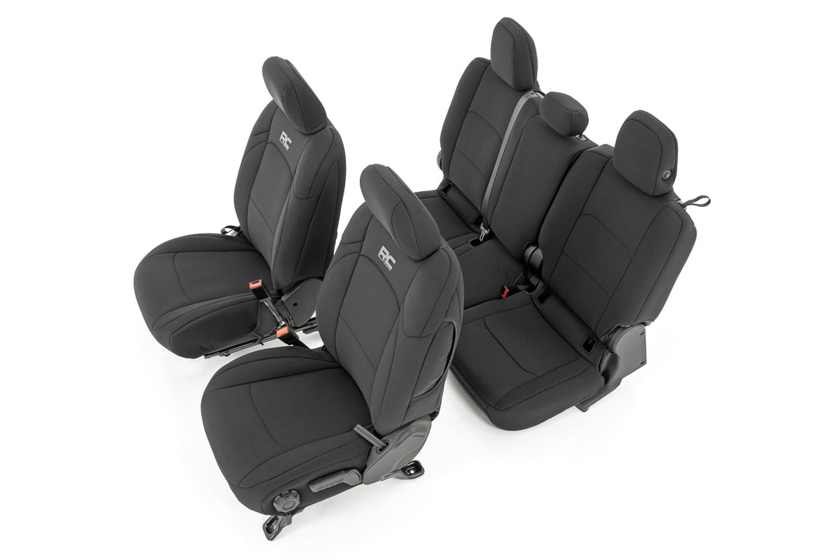 Seat Covers | Front and RR No Cup Holder | Jeep Gladiator JT 4WD (2020-2026) - Interior & Mats (Image 1 of 5)