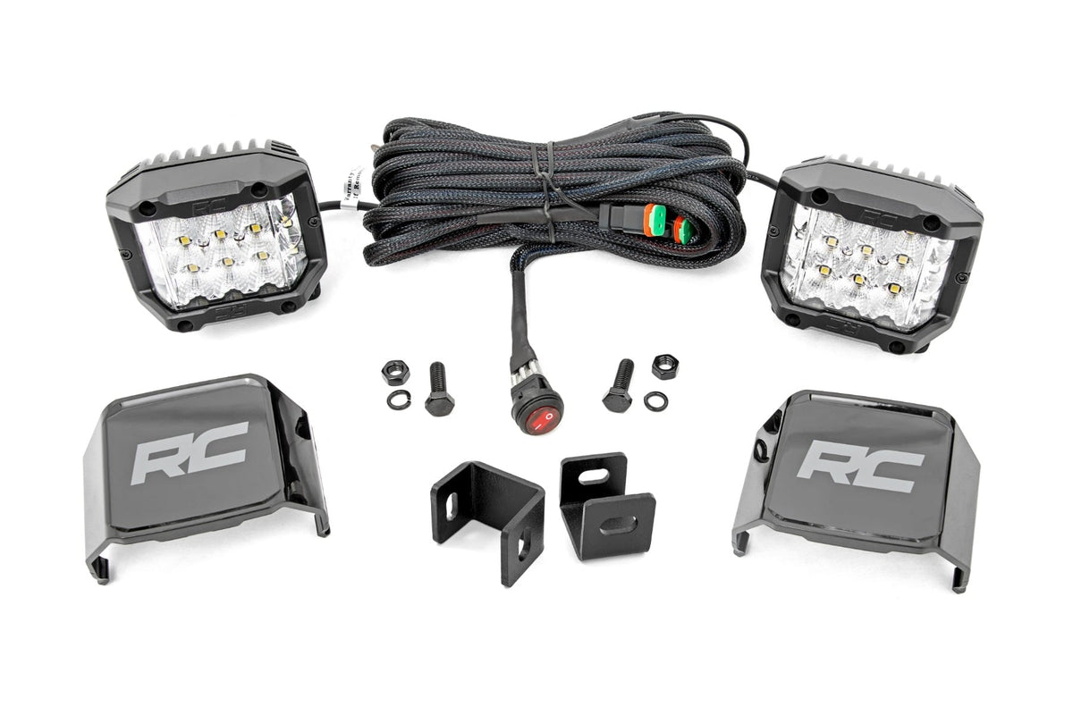 LED Light Kit | Ditch Mount |  3" OSRAM | Wide | Toyota Tundra 2WD/4WD (22-26) - Lighting & Acc (Image 1 of 6)