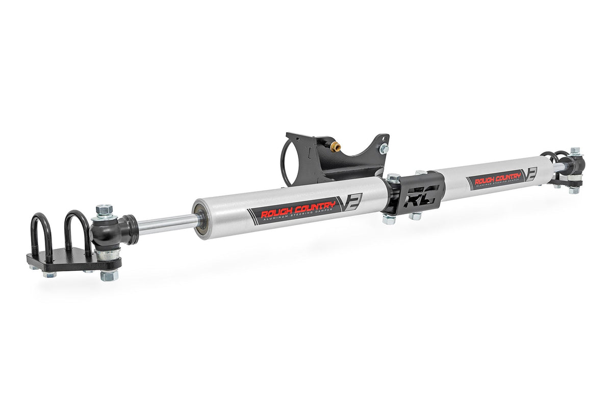 V2 Steering Stabilizer | Dual | 2-8 Inch Lift | Ford F-250/F-350 Super Duty (05-26) - Vertex Shocks (Image 1 of 2)