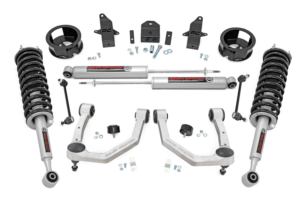 Rough Country 72631 3.5 Inch Lift Kit | N3 | Toyota Land Cruiser 4WD (2024-2026) - Studio View 1