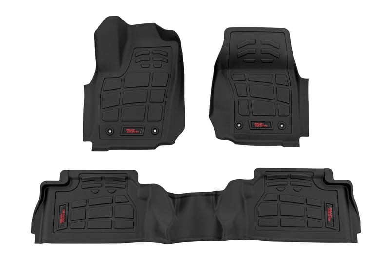 RC Sure-Fit Floor Mats | Front & Rear | TRD PRO | Double Cab | Toyota Tacoma (24-26) (manufacturer page)