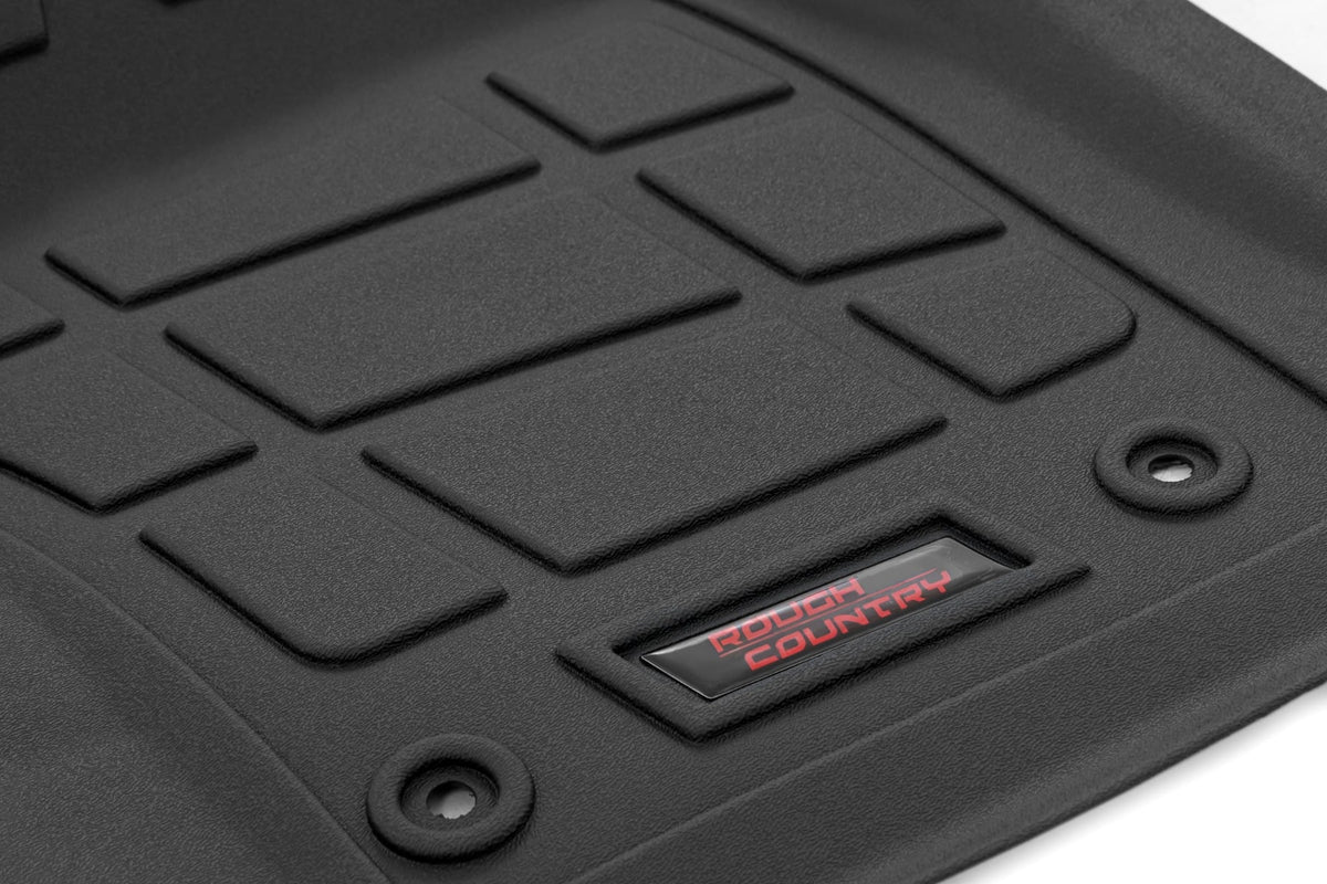 Sure-Fit Floor Mats | Front & Rear | TRD PRO | Double Cab | Toyota Tacoma (24-26) - Interior & Mats (Image 5 of 5)