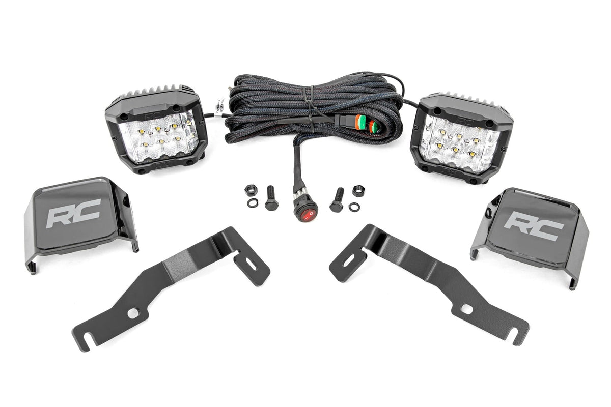 LED Light Kit | Ditch Mount |  3" OSRAM | Wide | Toyota Tacoma 2WD/4WD (24-26) - Lighting & Acc (Image 2 of 6)